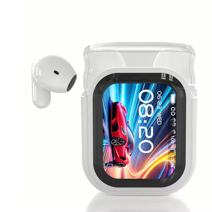 Bluetooth 5.4 Earphones LED Display High Fidelity Waterproof Wireless Earphones | Suitable for Office, Sports, Study and Audio Calls | Built-in Microphone | Earphones